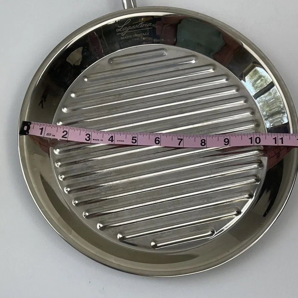 All-Clad Stainless Steel Round Griddle Grill Pan 11”